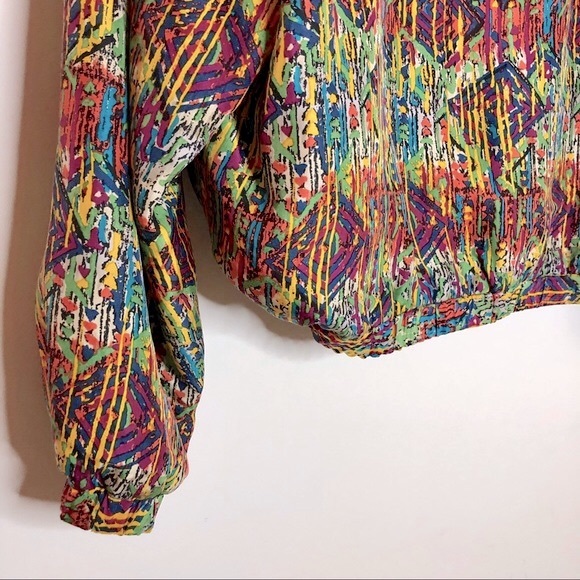 Vintage Luis Alvear Pure Silk Bomber Jacket - Picture 8 of 13